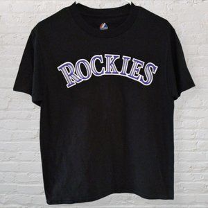 Colorado Rockies T-Shirt Large Youth Boys Girls L